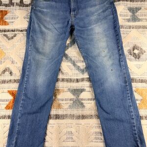 Levi's Men's Straight Jeans - Blue Size 38x30